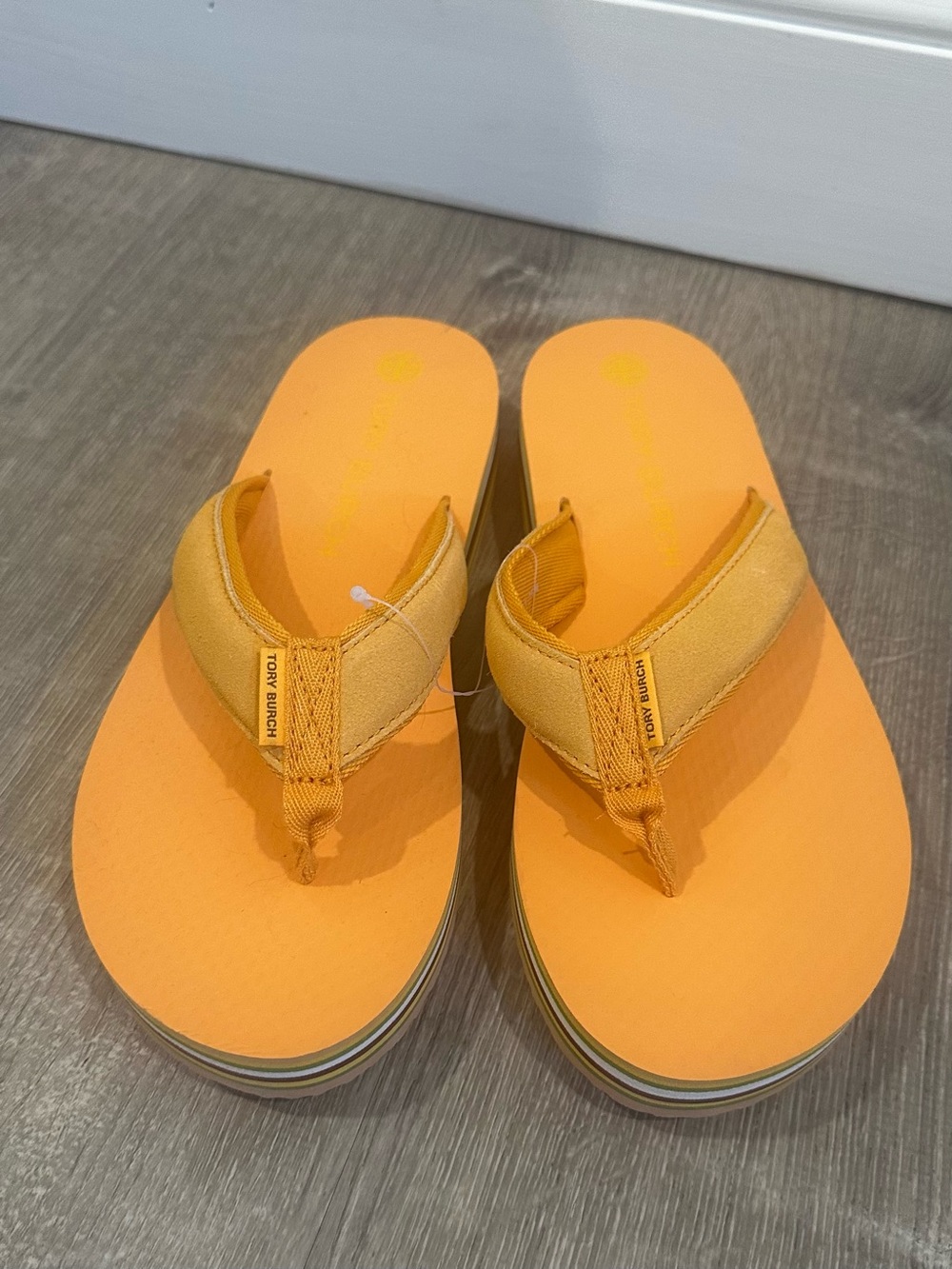Tory Burch platform flip flops